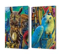 Head Case Designs Officially Licensed Michael David Ward Explorers Fantasy & Whimsical Leather Wallet Case Compatible With Apple iPad Pro 12.9 2020/2021/2022