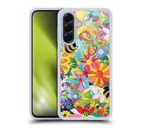 Head Case Designs Officially Licensed Michael David Ward Happy Garden Humor & Botanicals Gel Case [Military Grade Protection] Compatible With Samsung Galaxy A56 5G