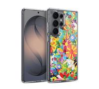 Head Case Designs Officially Licensed Michael David Ward Happy Garden Humor & Botanicals Gel Case [Military Grade Protection] Compatible with Samsung Galaxy S26 Ultra and Compatible with MagSafe