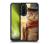 Head Case Designs Officially Licensed Michael David Ward Kitty Cowboy Animals Gel Armour Case [Military Grade Protection] Compatible With Samsung Galaxy A36 5G