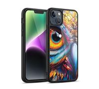 Head Case Designs Officially Licensed Michael David Ward Look Of The Wild Animals Gel Armour Case [Military Grade Protection] Compatible With Apple iPhone 14 Plus