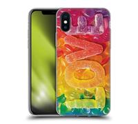 Head Case Designs Officially Licensed Michael David Ward Love Is Sweet Fantasy & Whimsical Gel Case [Military Grade Protection] Compatible with Apple iPhone X/iPhone XS and Compatible with MagSafe