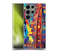 Head Case Designs Officially Licensed Michael David Ward Midnight In San Francisco Psychedelic Art Hard Back Case Compatible With Samsung Galaxy S24 Ultra 5G