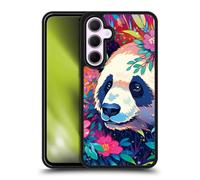 Head Case Designs Officially Licensed Michael David Ward Panda Animals Gel Armour Case [Military Grade Protection] Compatible With Samsung Galaxy A35 5G
