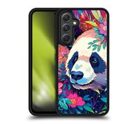 Head Case Designs Officially Licensed Michael David Ward Panda Animals Gel Armour Case [Military Grade Protection] Compatible With Samsung Galaxy A54 5G