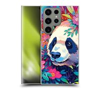 Head Case Designs Officially Licensed Michael David Ward Panda Animals Hard Back Case Compatible With Samsung Galaxy S24 Ultra 5G