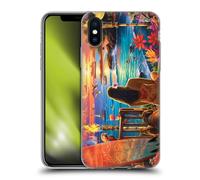 Head Case Designs Officially Licensed Michael David Ward Paradise Humor & Botanicals Gel Case [Military Grade Protection] Compatible with Apple iPhone X/iPhone XS and Compatible with MagSafe