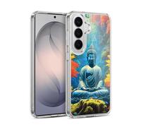 Head Case Designs Officially Licensed Michael David Ward Peace Humor & Botanicals Gel Case [Military Grade Protection] Compatible with Samsung Galaxy S26 Plus and Compatible with MagSafe
