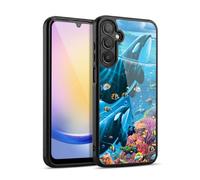 Head Case Designs Officially Licensed Michael David Ward Sea Tales Animals Gel Armour Case [Military Grade Protection] Compatible With Samsung Galaxy A25 5G