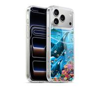 Head Case Designs Officially Licensed Michael David Ward Sea Tales Animals Gel Case [Military Grade Protection] Compatible with Apple iPhone 17 Pro Max and Compatible with MagSafe