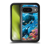 Head Case Designs Officially Licensed Michael David Ward Sea Tales Animals Ultra-Armoured Shockproof Case [Military Grade Protection] Compatible With Google Pixel 9 / Pixel 9 Pro