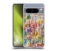 Head Case Designs Officially Licensed Michael David Ward Toy Robots Fantasy & Whimsical Gel Case [Military Grade Protection] Compatible With Google Pixel 8 Pro
