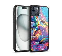 Head Case Designs Officially Licensed Michael David Ward Turtle Magic Animals Gel Armour Case [Military Grade Protection] Compatible With Apple iPhone 15 Plus