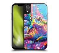 Head Case Designs Officially Licensed Michael David Ward Turtle Magic Animals Gel Armour Case [Military Grade Protection] Compatible With Apple iPhone XR