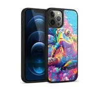 Head Case Designs Officially Licensed Michael David Ward Turtle Magic Animals Gel Armour Case [Military Grade Protection] Compatible With Apple iPhone 12 Pro Max