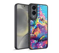 Head Case Designs Officially Licensed Michael David Ward Turtle Magic Animals Gel Armour Case [Military Grade Protection] Compatible With Samsung Galaxy S25 Edge