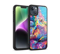 Head Case Designs Officially Licensed Michael David Ward Turtle Magic Animals Gel Armour Case [Military Grade Protection] Compatible With Apple iPhone 14 Plus