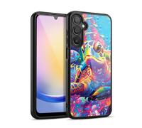 Head Case Designs Officially Licensed Michael David Ward Turtle Magic Animals Gel Armour Case [Military Grade Protection] Compatible With Samsung Galaxy A25 5G