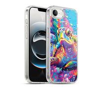 Head Case Designs Officially Licensed Michael David Ward Turtle Magic Animals Gel Case [Military Grade Protection] Compatible with Apple iPhone 16e / iPhone 17e and Compatible with MagSafe