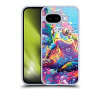 Head Case Designs Officially Licensed Michael David Ward Turtle Magic Animals Gel Case [Military Grade Protection] Compatible With Google Pixel 9A