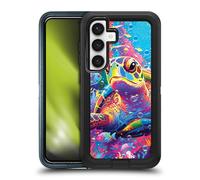 Head Case Designs Officially Licensed Michael David Ward Turtle Magic Animals Ultra-Armoured Shockproof Case [Military Grade Protection] Compatible With Samsung Galaxy S24 5G