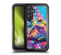 Head Case Designs Officially Licensed Michael David Ward Turtle Magic Animals Ultra-Armoured Shockproof Case [Military Grade Protection] Compatible With Samsung Galaxy A54 5G