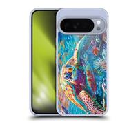 Head Case Designs Officially Licensed Michael David Ward Turtle Magic Psychedelic Art Gel Case [Military Grade Protection] Compatible with Google Pixel 10 Pro XL and Compatible with MagSafe