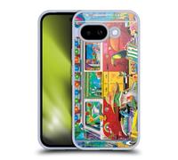 Head Case Designs Officially Licensed Michael David Ward Van Life Frog Psychedelic Art Gel Case [Military Grade Protection] Compatible With Google Pixel 9A