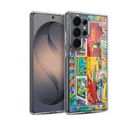 Head Case Designs Officially Licensed Michael David Ward Van Life Frog Psychedelic Art Gel Case [Military Grade Protection] Compatible with Samsung Galaxy S26 Ultra and Compatible with MagSafe