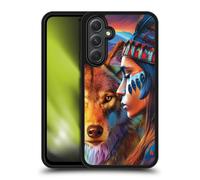 Head Case Designs Officially Licensed Michael David Ward Wolf Animals Gel Armour Case [Military Grade Protection] Compatible With Samsung Galaxy A54 5G