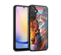 Head Case Designs Officially Licensed Michael David Ward Wolf Animals Gel Armour Case [Military Grade Protection] Compatible With Samsung Galaxy A25 5G