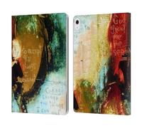 Head Case Designs Officially Licensed Michel Keck Serenity Prayer Religious Abstract Leather Wallet Case Compatible With Apple iPad Air 13 2024/2025