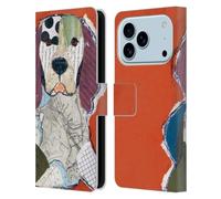 Head Case Designs Officially Licensed Michel Keck Welsh Springer Spaniel Dogs 2 Leather Wallet Case Compatible With Apple iPhone 17 Pro