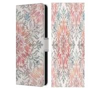 Head Case Designs Officially Licensed Micklyn Le Feuvre Autumn Spice Mandala Leather Wallet Case Compatible With Samsung Galaxy S25 FE