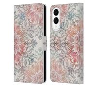 Head Case Designs Officially Licensed Micklyn Le Feuvre Autumn Spice Mandala Leather Wallet Case Compatible With Samsung Galaxy S25 Edge