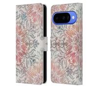 Head Case Designs Officially Licensed Micklyn Le Feuvre Autumn Spice Mandala Leather Wallet Case Compatible With Google Pixel 10