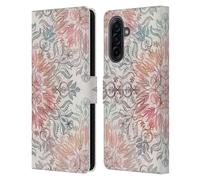 Head Case Designs Officially Licensed Micklyn Le Feuvre Autumn Spice Mandala Leather Wallet Case Compatible With Samsung Galaxy A17 4G / 5G