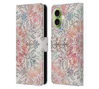 Head Case Designs Officially Licensed Micklyn Le Feuvre Autumn Spice Mandala Leather Wallet Case Compatible With Apple iPhone 17