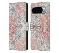 Head Case Designs Officially Licensed Micklyn Le Feuvre Autumn Spice Mandala Leather Wallet Case Compatible With Google Pixel 10 Pro XL