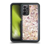 Head Case Designs Officially Licensed Micklyn Le Feuvre Dusty Rose And Coral Art Deco Marbling Pattern Marble Patterns Ultra-Armoured Shockproof Case Compatible With Samsung Galaxy A23 / 5G (2022)