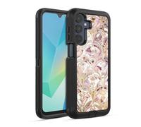 Head Case Designs Officially Licensed Micklyn Le Feuvre Dusty Rose And Coral Art Deco Marbling Pattern Marble Patterns Ultra-Armoured Shockproof Case Compatible With Samsung Galaxy A16 5G