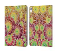 Head Case Designs Officially Licensed Micklyn Le Feuvre Flying East Florals 2 Leather Wallet Case Compatible With Apple iPad Air 13 2024/2025