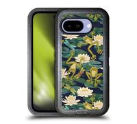 Head Case Designs Officially Licensed Micklyn Le Feuvre Frogs and Lilies Flora And Fauna Ultra-Armoured Shockproof Case [Military Grade Protection] Compatible With Google Pixel 9A
