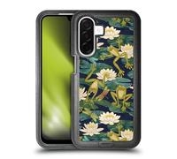 Head Case Designs Officially Licensed Micklyn Le Feuvre Frogs and Lilies Flora And Fauna Ultra-Armoured Shockproof Case [Military Grade Protection] Compatible With Samsung Galaxy A26 5G