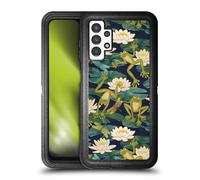 Head Case Designs Officially Licensed Micklyn Le Feuvre Frogs and Lilies Flora And Fauna Ultra-Armoured Shockproof Case [Military Grade Protection] Compatible With Samsung Galaxy A13 (2022)