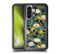 Head Case Designs Officially Licensed Micklyn Le Feuvre Frogs and Lilies Flora And Fauna Ultra-Armoured Shockproof Case [Military Grade Protection] Compatible With Samsung Galaxy A56 5G