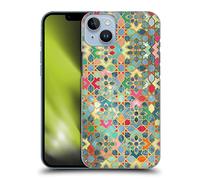 Head Case Designs Officially Licensed Micklyn Le Feuvre Gilt and Glory Moroccan Hard Back Case Compatible With Apple iPhone 14 Plus