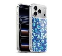 Head Case Designs Officially Licensed Micklyn Le Feuvre Grown Up Betty Blue Watercolour Floral Florals 2 Gel Case [Military Grade] Compatible with Apple iPhone 17 Pro Max and Compatible with MagSafe