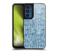 Head Case Designs Officially Licensed Micklyn Le Feuvre Hand Painted Blue White Pattern Flora And Fauna Gel Armour Case [Military Grade Protection] Compatible With Samsung Galaxy A15