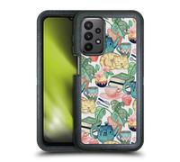 Head Case Designs Officially Licensed Micklyn Le Feuvre Lazy Afternoon A Chalk Pastel Illustration Patterns 2 Ultra-Armoured Shockproof Case Compatible With Samsung Galaxy A23 / 5G (2022)